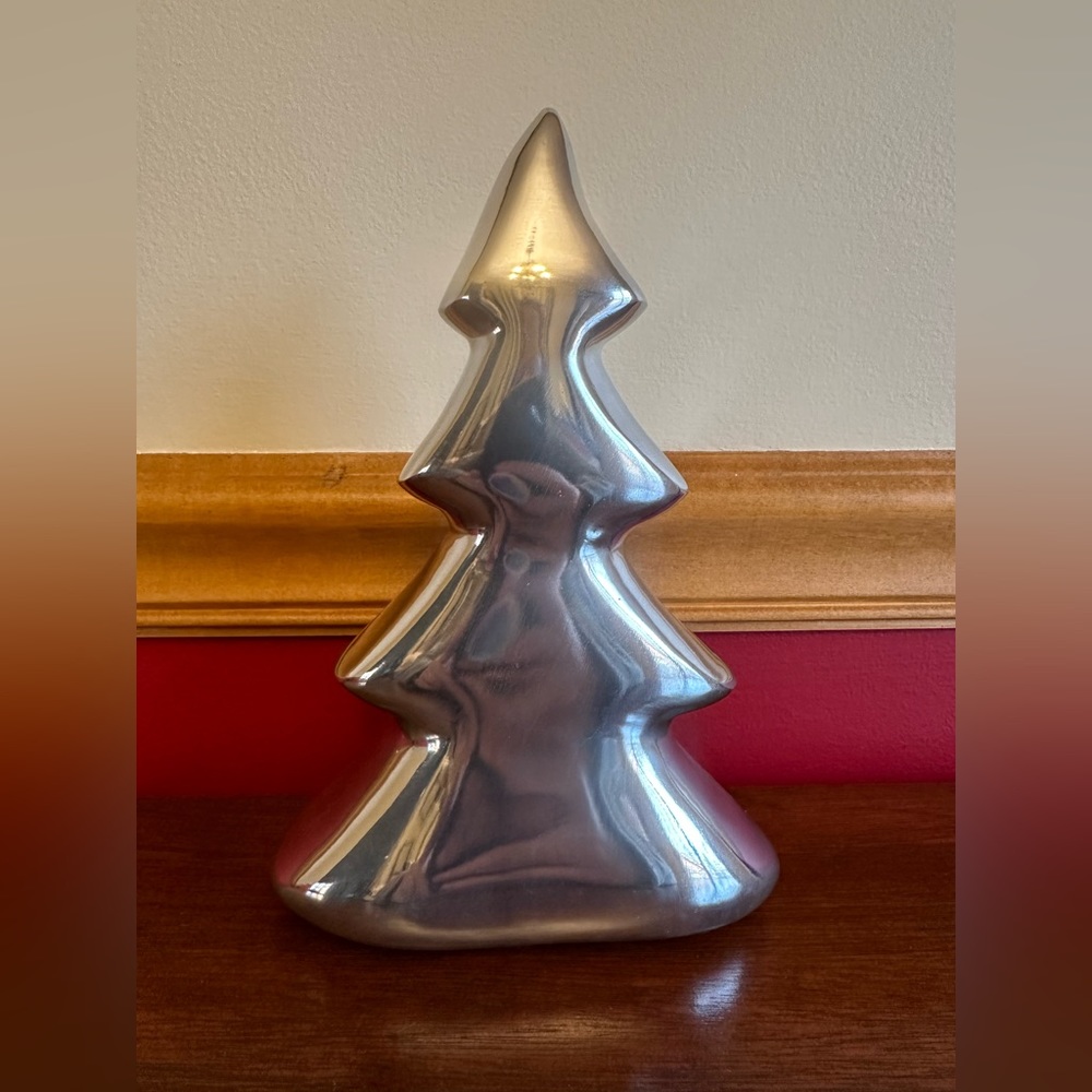 Silver Tone Tree ~ Silver ~ Christmas ~